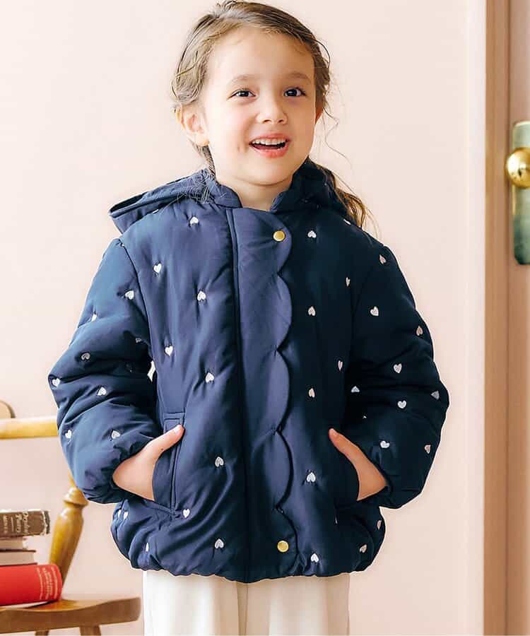 ★SALE★スカラップ刺繍アウター_マシンウォッシャブル