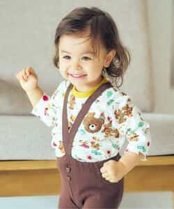 【tiny bear Palette】総柄Tシャツ(セットアップ可)_909874
