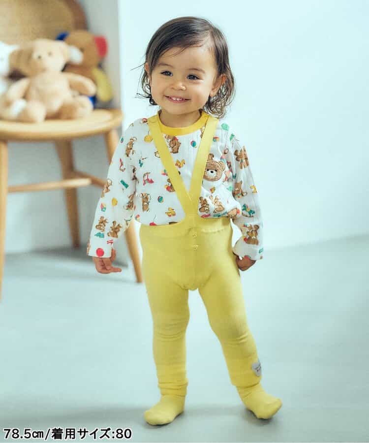 【tiny bear Palette】総柄Tシャツ(セットアップ可)_909880
