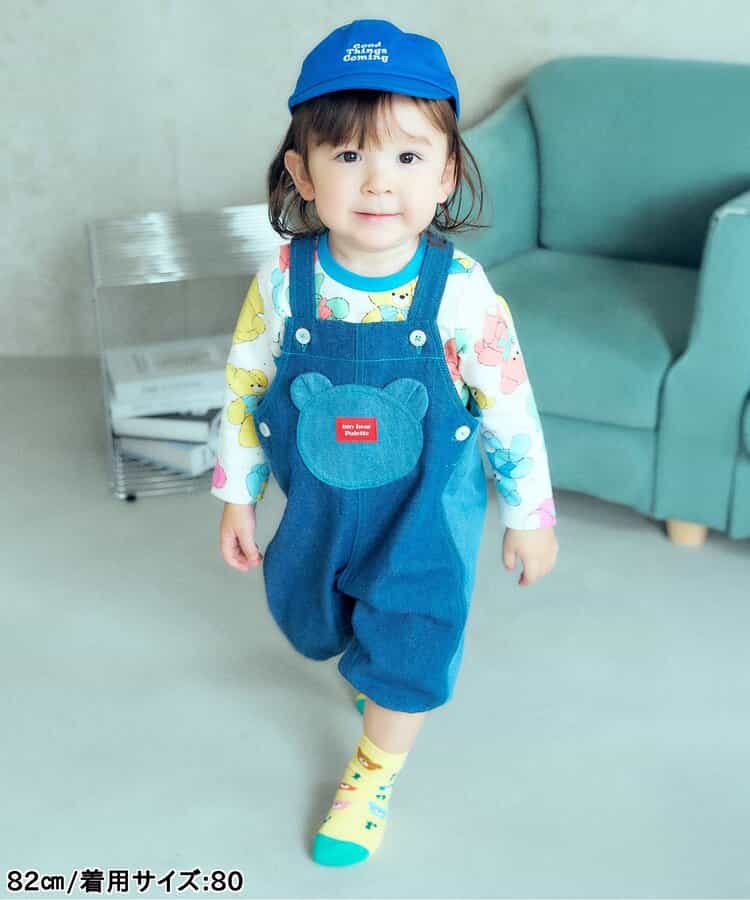 【tiny bear Palette】総柄Tシャツ(セットアップ可)_909883