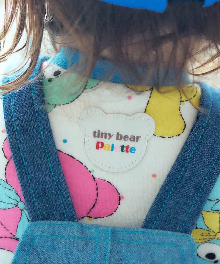 【tiny bear Palette】総柄Tシャツ(セットアップ可)_927955