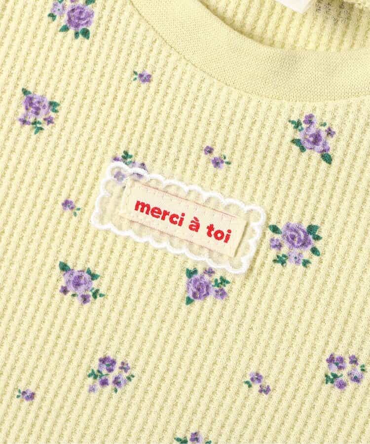 ワッフルペプラムTシャツ(セットアップ可)_942893
