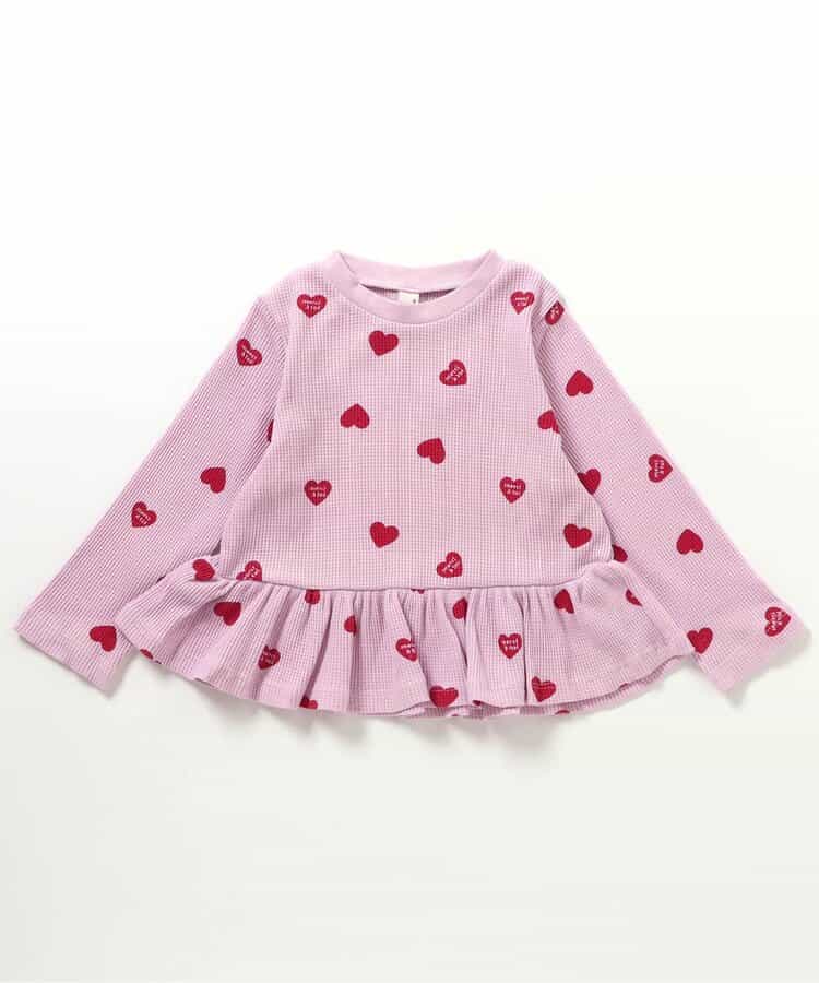 ワッフルペプラムTシャツ(セットアップ可)_942908