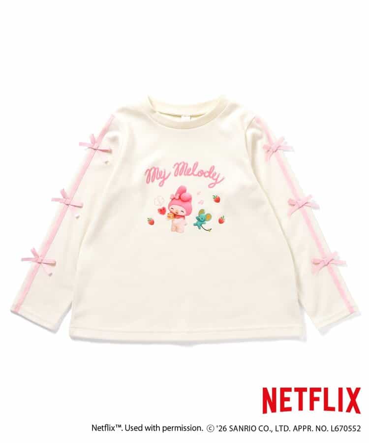 【マイメロディ＆クロミ】NETFLIX MYMELODY＆KUROMI 転写Tシャツ _948258