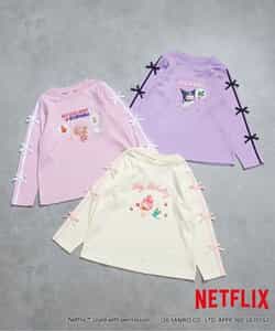 【マイメロディ＆クロミ】NETFLIX MYMELODY＆KUROMI 転写Tシャツ _948267