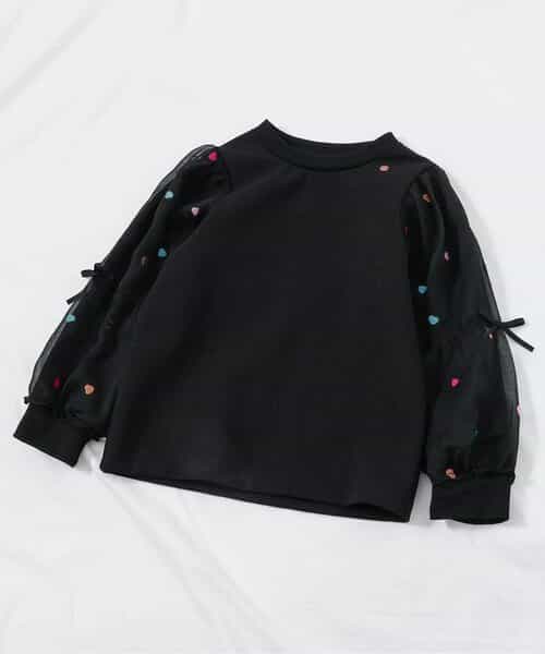 ★SALE★WEB限定 3柄シアースリーブトップス