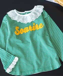 レースドッキングロゴTシャツ_952446