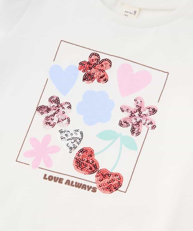 モチーフスカラップTシャツ_956578