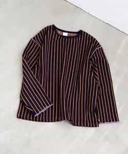 【リンク】ジャガード総柄Tシャツ_970035