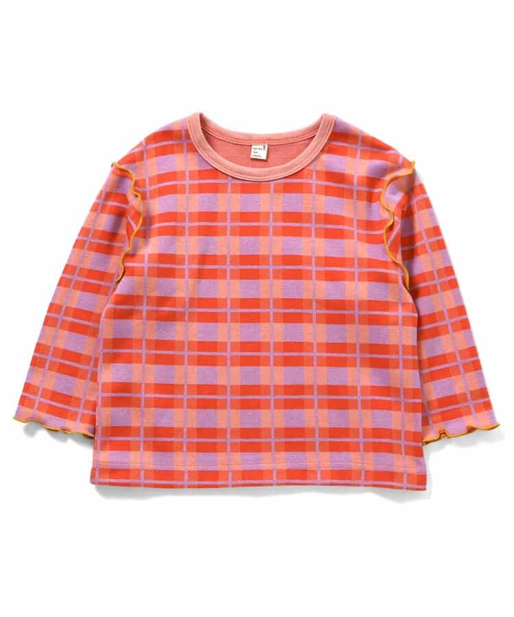 【リンク】ジャガード総柄Tシャツ_970043