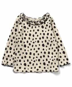 【リンク】ワッフルアソート襟フリルTシャツ(セットアップ可)_949257