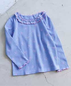 【リンク】ワッフルアソート襟フリルTシャツ(セットアップ可)_949249