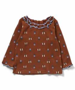 【リンク】ワッフルアソート襟フリルTシャツ(セットアップ可)_949262