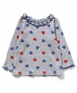【リンク】ワッフルアソート襟フリルTシャツ(セットアップ可)_949269