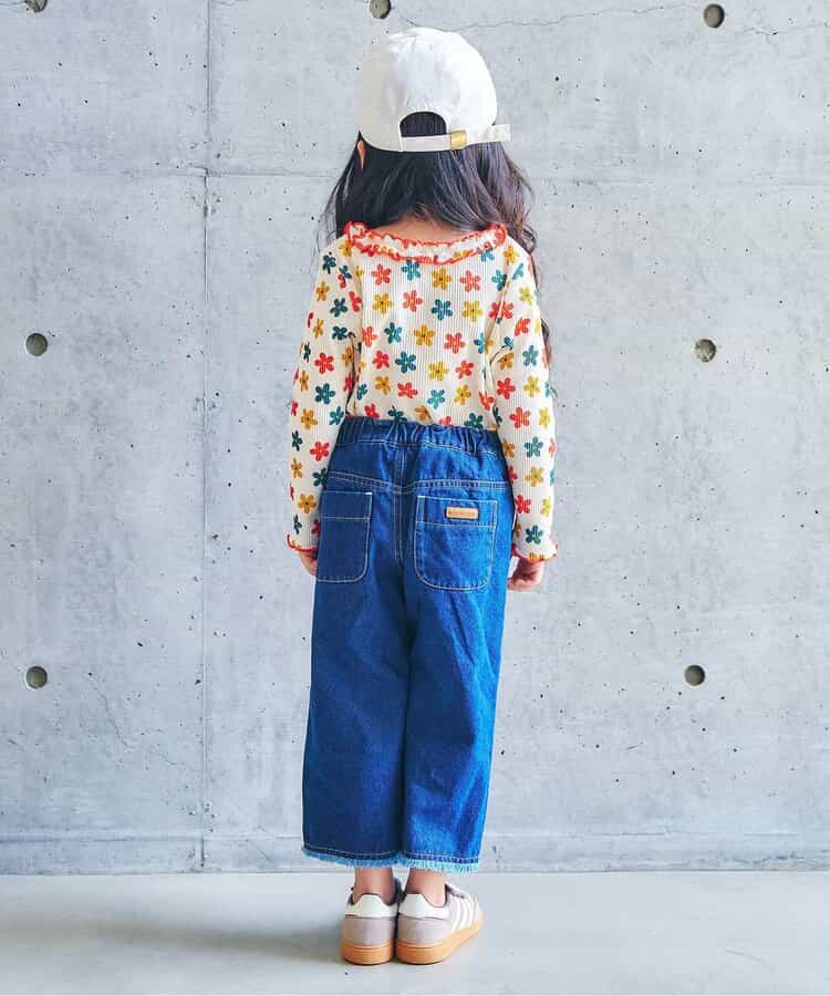 【リンク】ワッフルアソート襟フリルTシャツ(セットアップ可)_949272