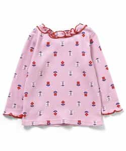 【リンク】ワッフルアソート襟フリルTシャツ(セットアップ可)_949276