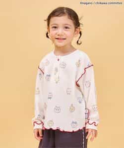 【アニメちいかわ】ワッフルヘンリーネックTシャツ(セットアップ可)_962867