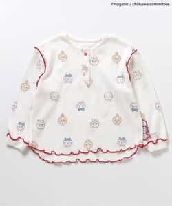【アニメちいかわ】ワッフルヘンリーネックTシャツ(セットアップ可)_962870