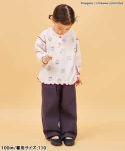 【アニメちいかわ】ワッフルヘンリーネックTシャツ(セットアップ可)_962874