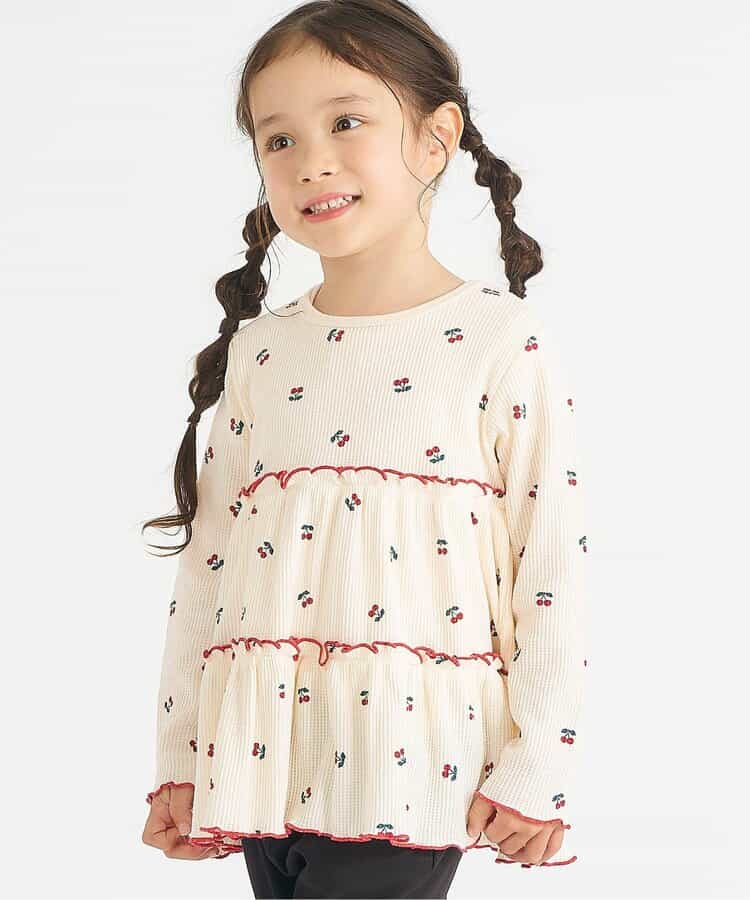 WEB限定 ワッフルティアードTシャツ