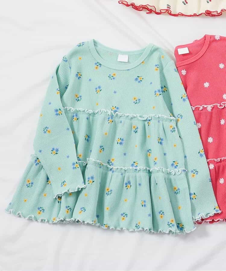 WEB限定 ワッフルティアードTシャツ