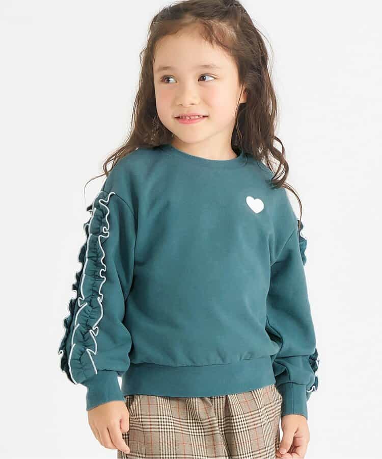 ★SALE★WEB限定 メロウフリルトレーナー/7days Style