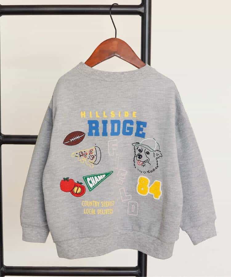 スーベニア刺繍トレーナー