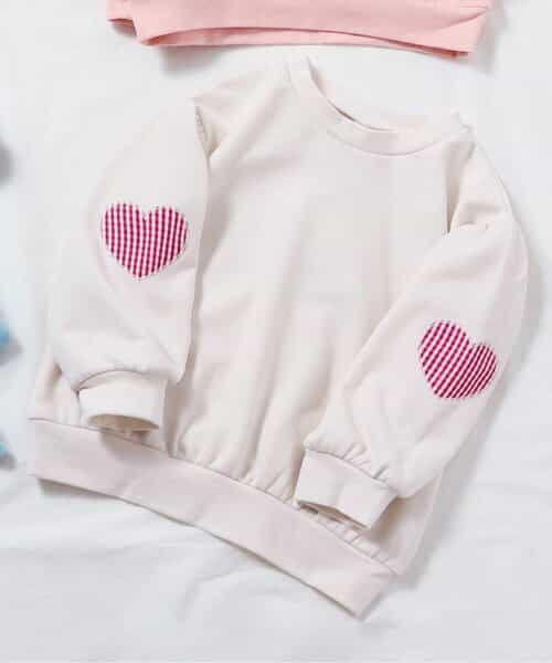 ★SALE★WEB限定 袖モチーフトレーナー/7days Style