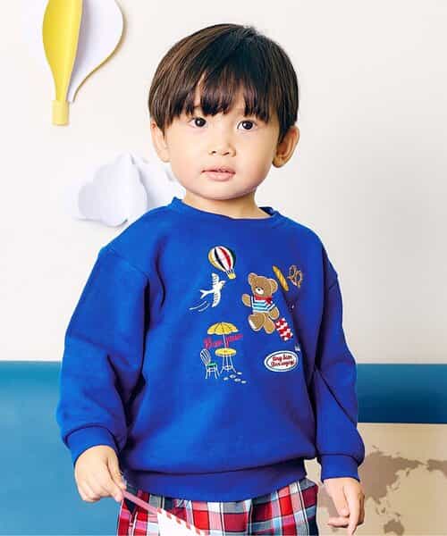 ★SALE★tiny bear 3柄CITYモチーフトレーナー