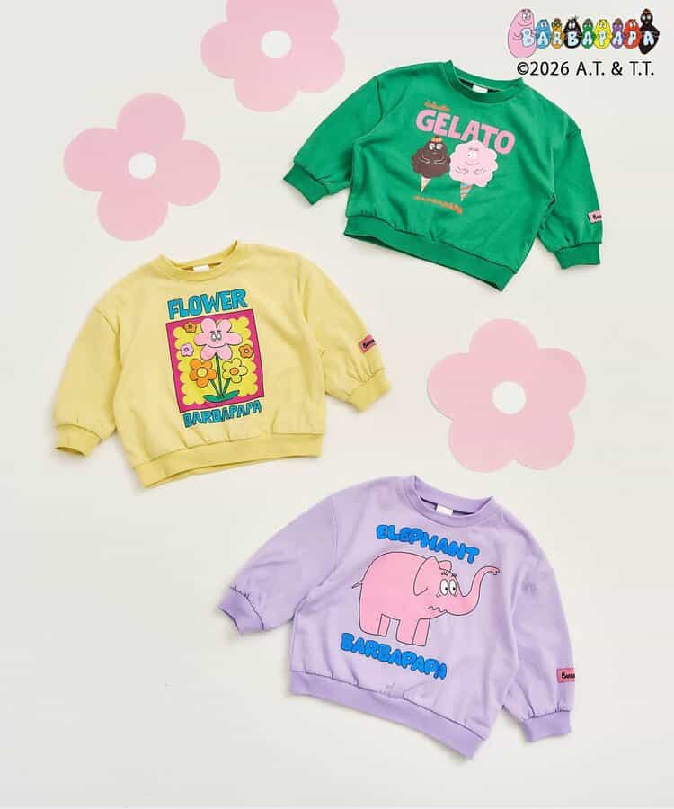 【リンク】【バーバパパ】スウェットTシャツ _961293