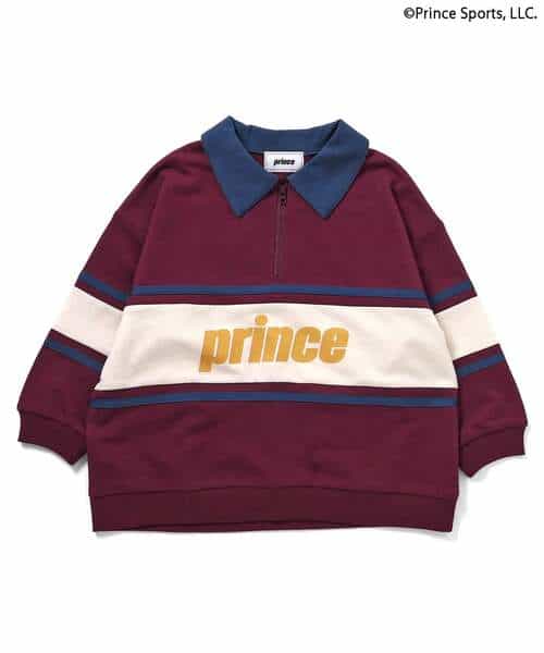 【リンク】【Prince】 après les cours 別注ハーフジップトップス(セットアップ可)