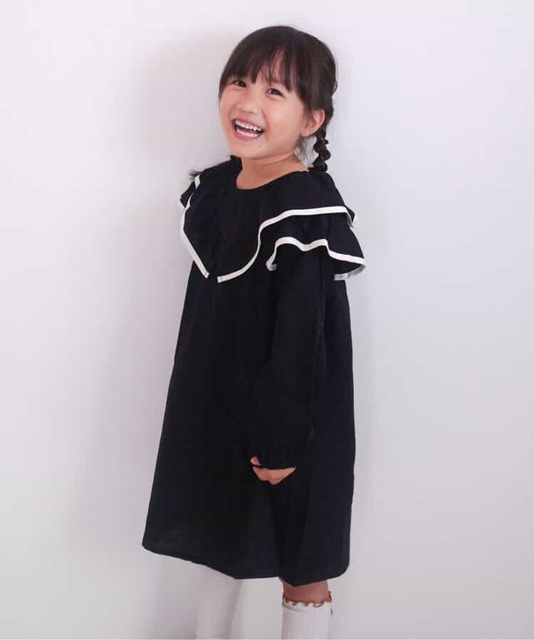 ★SALE★WEB限定 パイピングフリルヒロインワンピース_575617