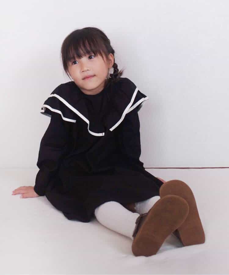 ★SALE★WEB限定 パイピングフリルヒロインワンピース_575619