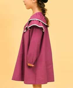 ★SALE★WEB限定 パイピングフリルヒロインワンピース_575624