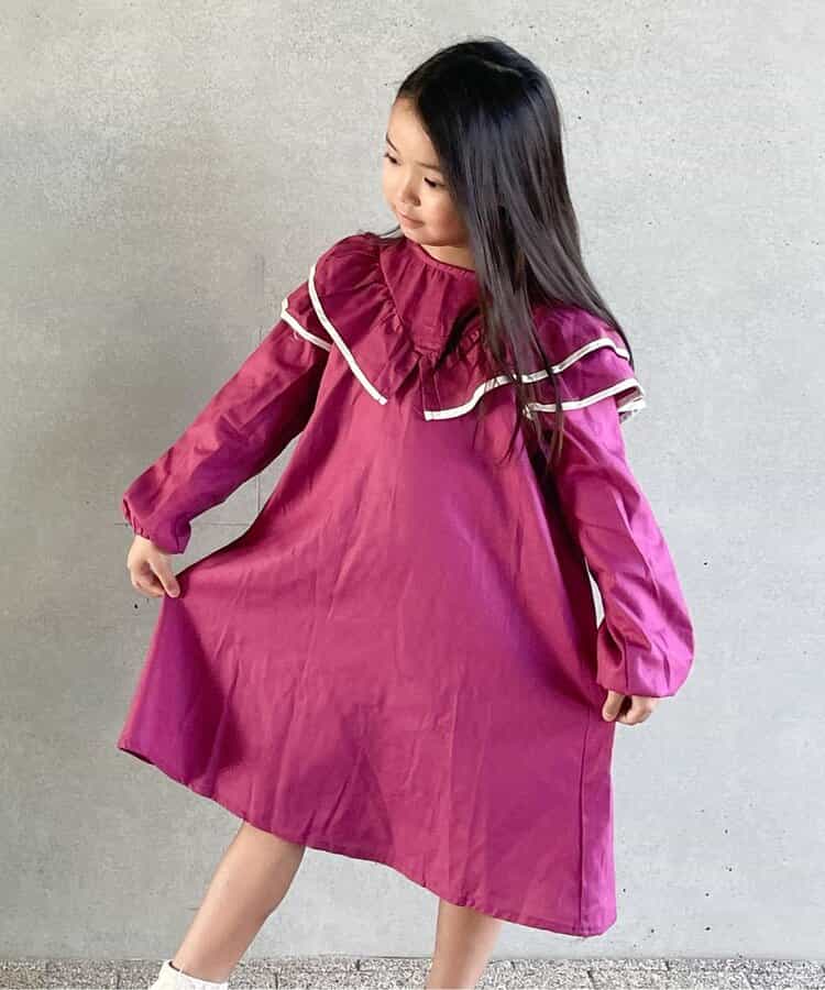 ★SALE★WEB限定 パイピングフリルヒロインワンピース_575631