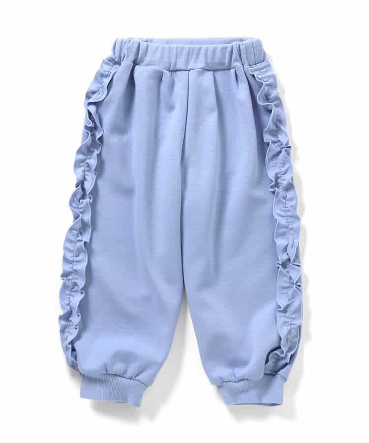フリルスウェットパンツ  10分丈_964590