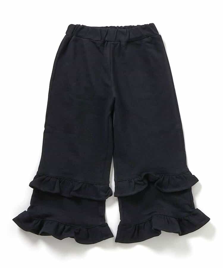 ダブルフリルスウェットパンツ  10分丈_964596