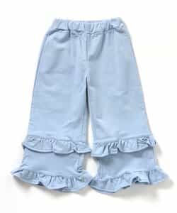 ダブルフリルスウェットパンツ  10分丈_964605