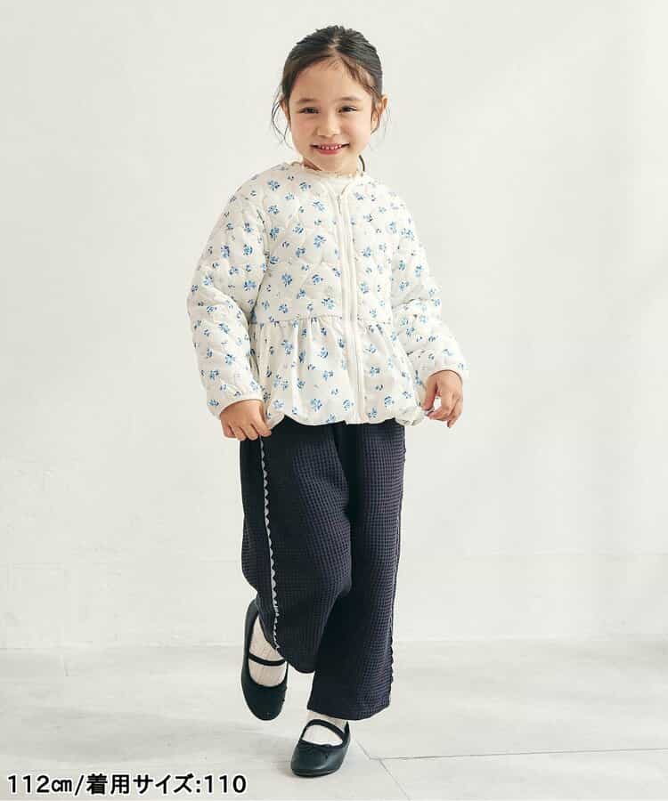 ワッフルバレルパンツ  10分丈_914512