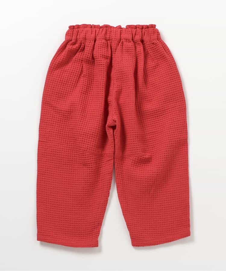 ワッフルバレルパンツ  10分丈_914513