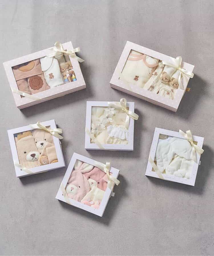 【Baby Gift Box】tiny bearセット1_出産祝い_ギフトセット_出産準備_ベビーギフト_612898
