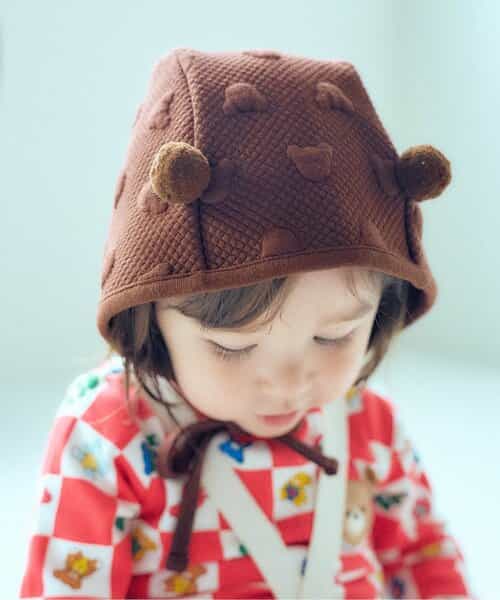 【tiny bear Palette】ジャガードボンネット