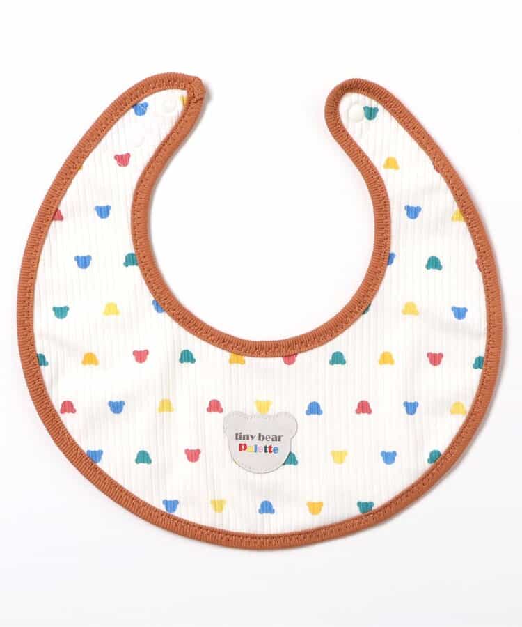 【tiny bear Palette】ワンポイントスタイ(防水シート付き)_910068