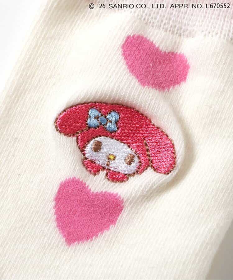 【マイメロディ＆クロミ&マイスウィートピアノ】ハートソックス _948643