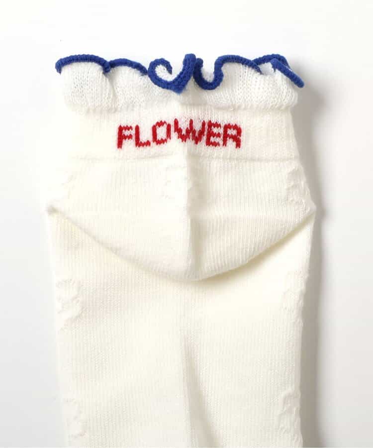 3P対象A ハート・お花透かし柄ショートソックス_842239