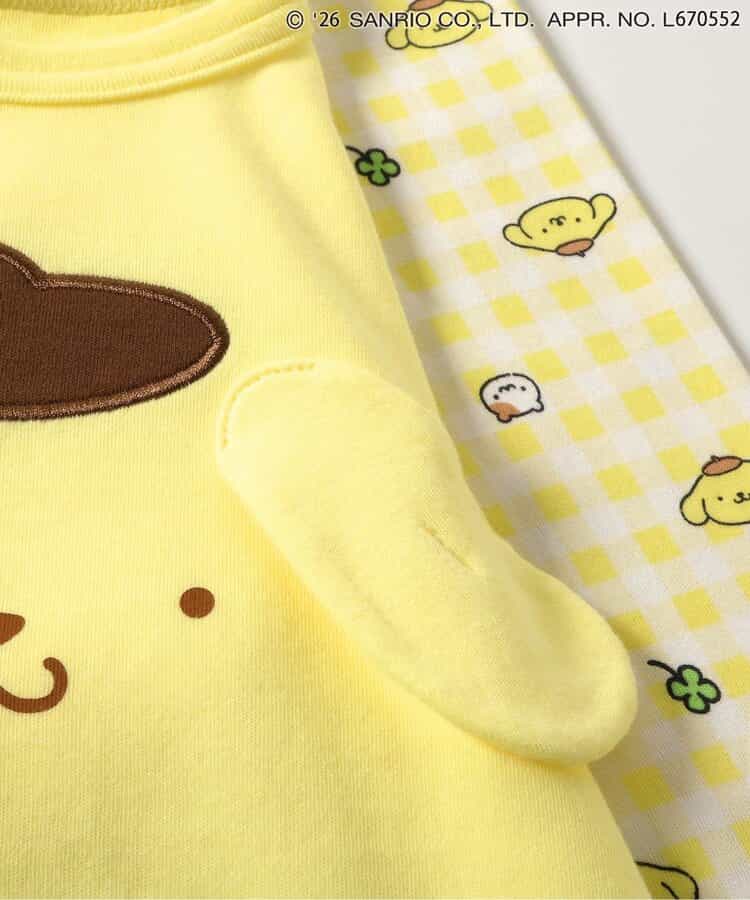 【サンリオキャラクターズ】長袖パジャマ(キッズ)  10分丈_956260