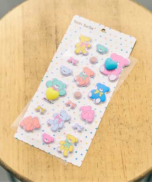 【tiny bear】ハートぷにぷにシール