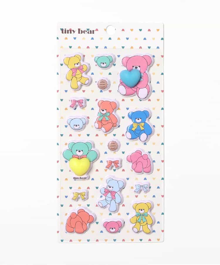【tiny bear】ハートぷにぷにシール_910113