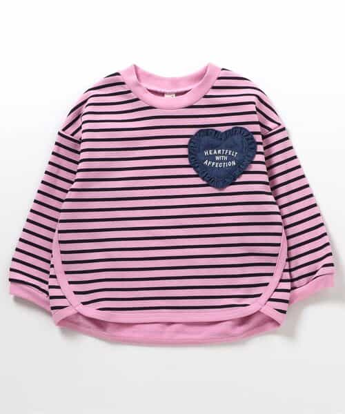 ★SALE★ハートフリルポケットゆったりトレーナー