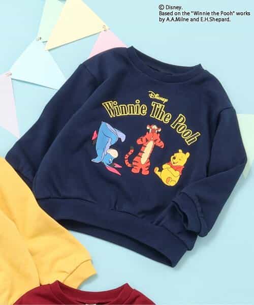 ★SALE★WEB限定 ディズニーキャラクター/くまのプーさん/トレーナー